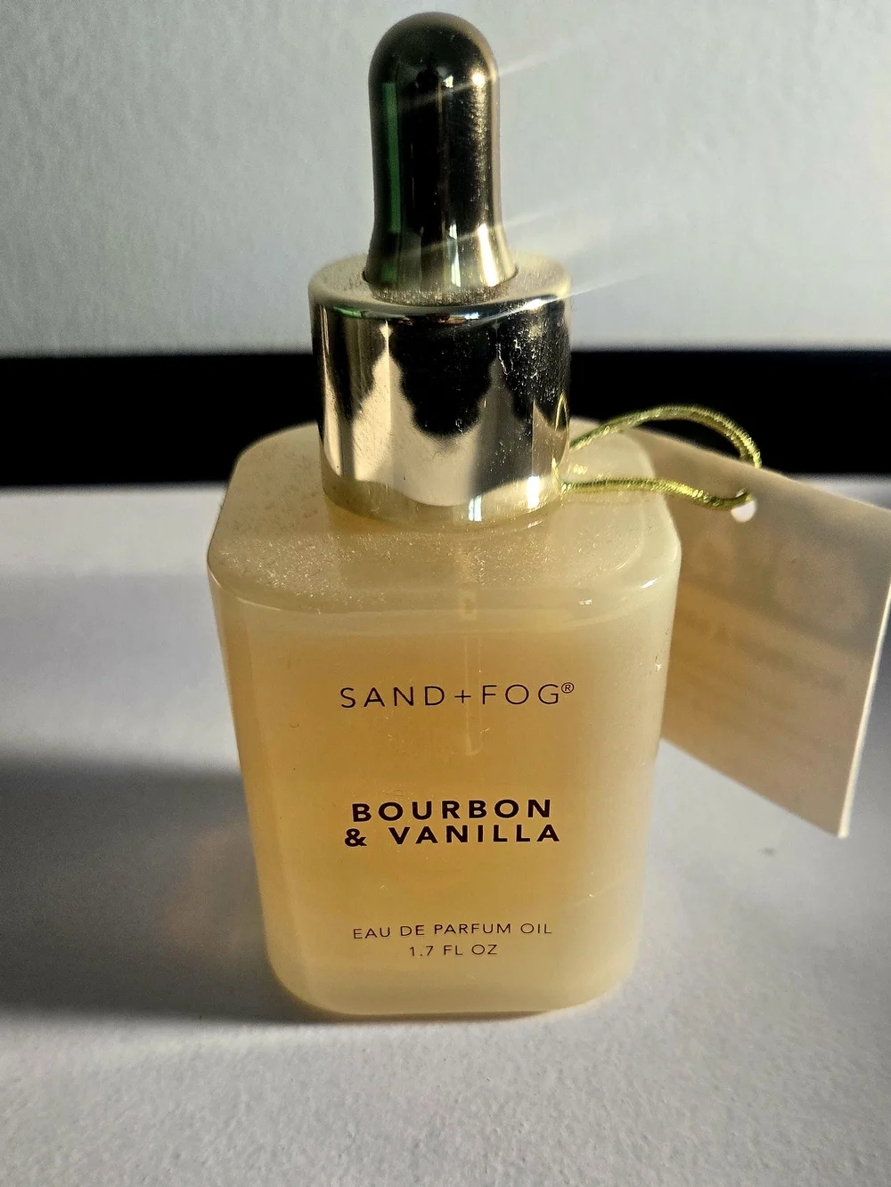 Sand + Fog Bourbon & Vanilla Body Oil — Golden